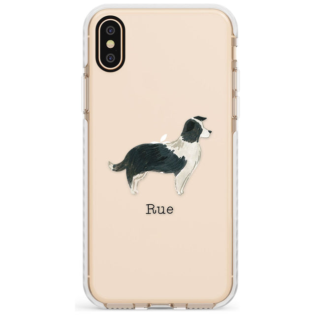 Border Collie Slim TPU Phone Case Warehouse X XS Max XR