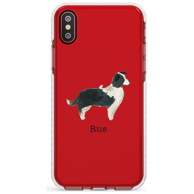 Border Collie Slim TPU Phone Case Warehouse X XS Max XR