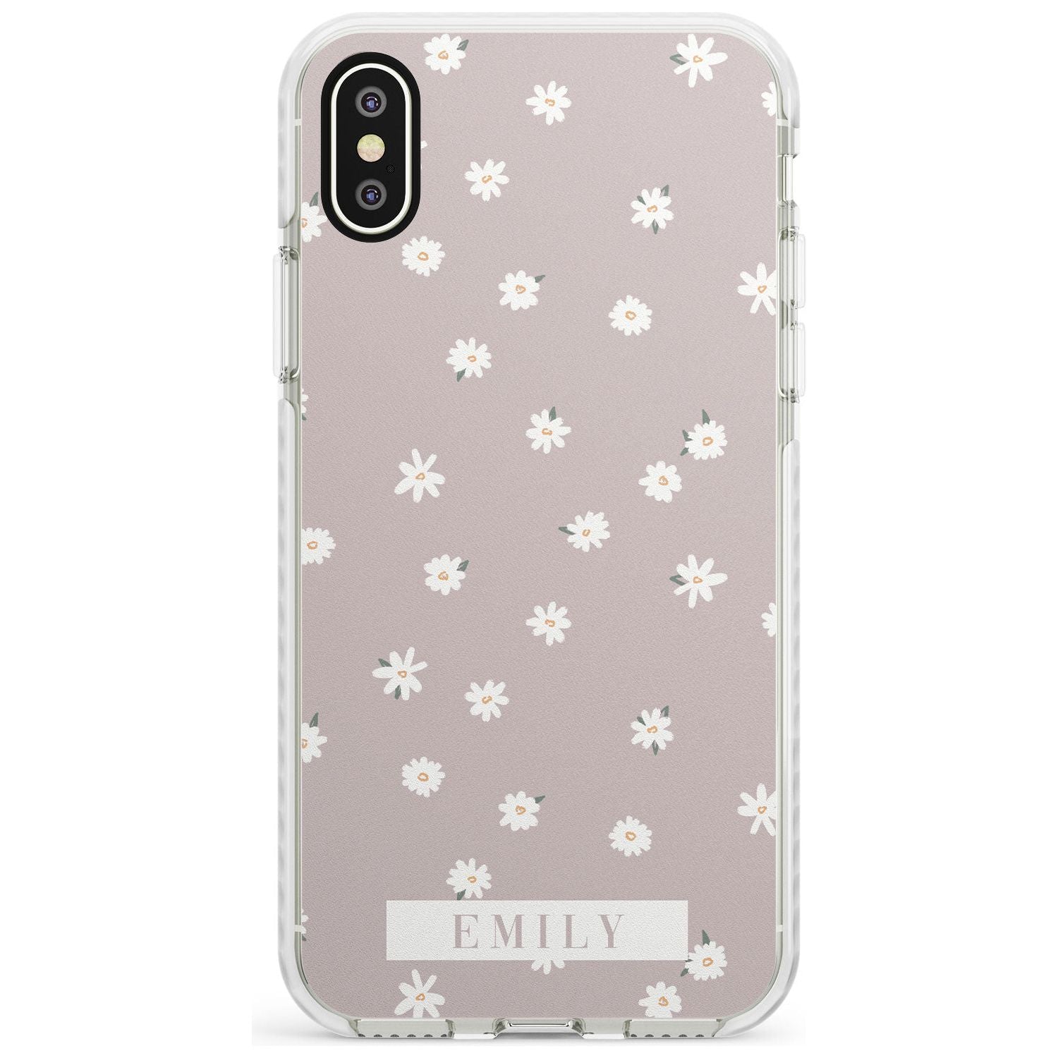 Dusty Rose Custom Impact Phone Case for iPhone X XS Max XR