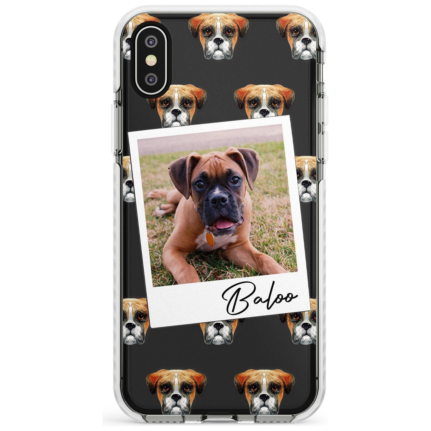 Boxer - Custom Dog Photo Slim TPU Phone Case Warehouse X XS Max XR