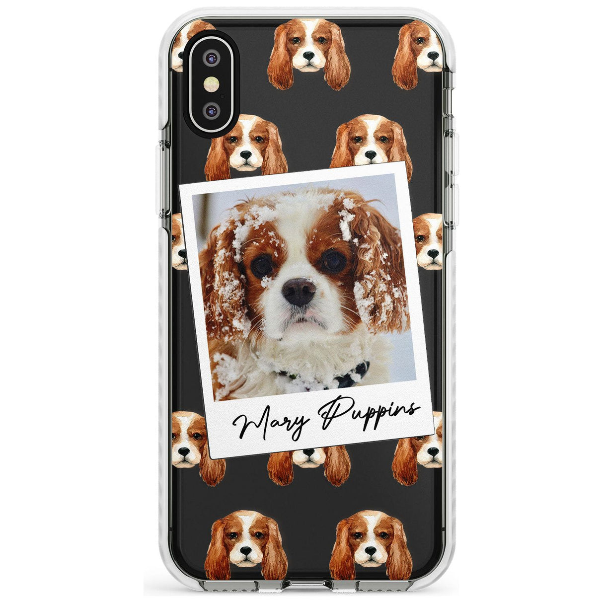 Cavalier King Charles - Custom Dog Photo Slim TPU Phone Case Warehouse X XS Max XR