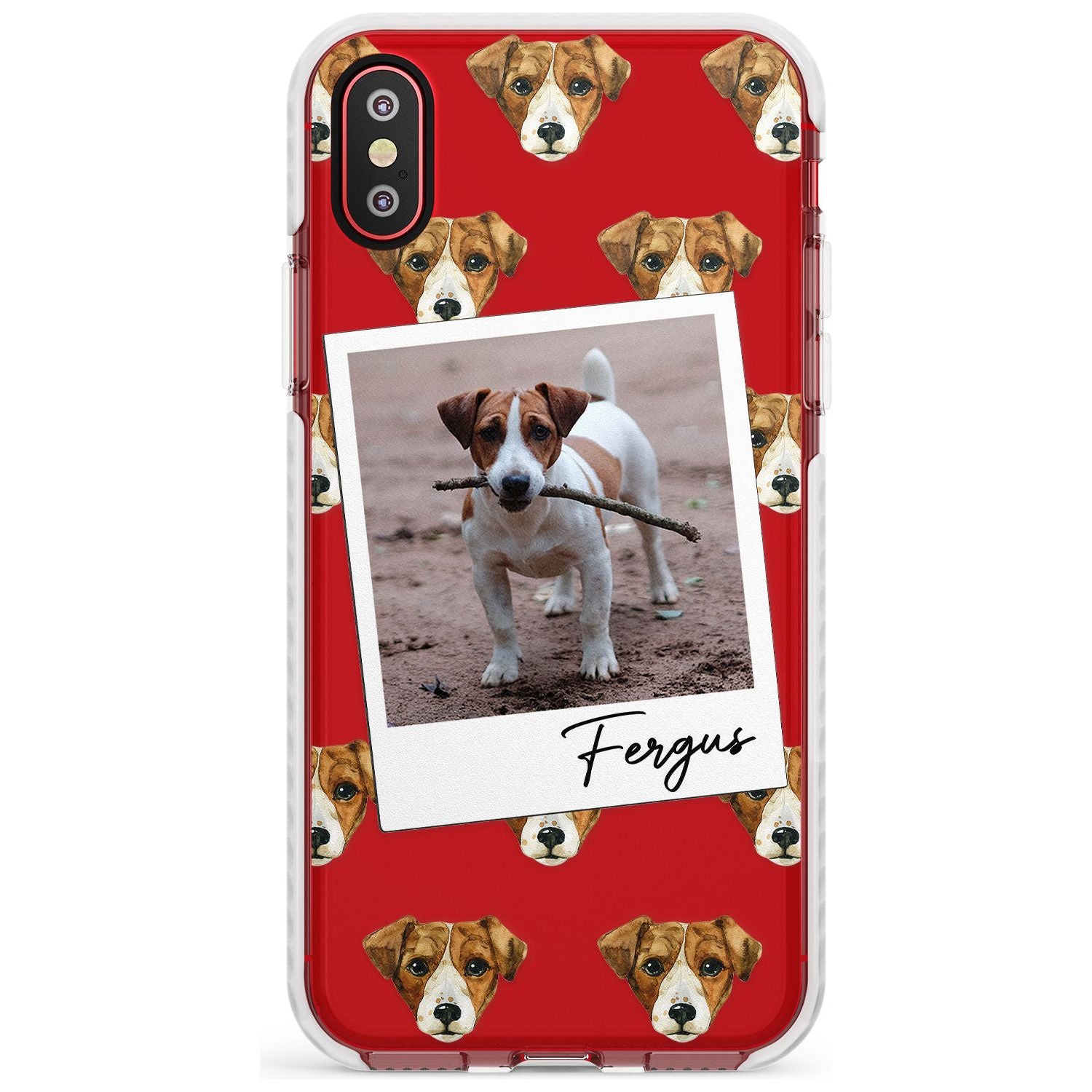 Jack Russell - Custom Dog Photo Slim TPU Phone Case Warehouse X XS Max XR