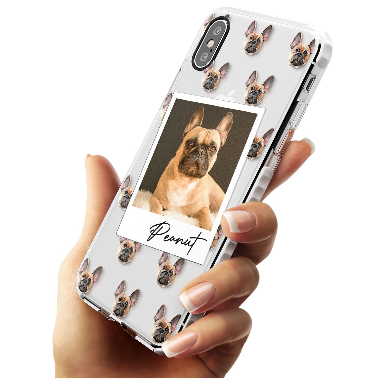 French Bulldog, Tan - Custom Dog Photo Slim TPU Phone Case Warehouse X XS Max XR