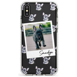 French Bulldog, Grey - Custom Dog Photo Slim TPU Phone Case Warehouse X XS Max XR