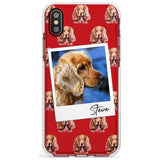 Cocker Spaniel - Custom Dog Photo Slim TPU Phone Case Warehouse X XS Max XR