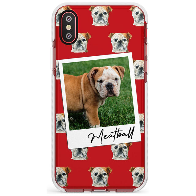 English Bulldog - Custom Dog Photo Slim TPU Phone Case Warehouse X XS Max XR