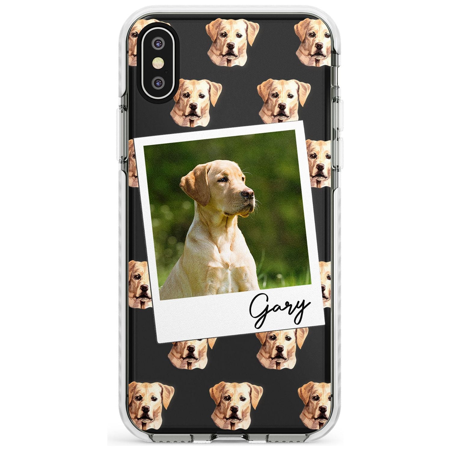 Labrador, Tan - Custom Dog Photo Slim TPU Phone Case Warehouse X XS Max XR