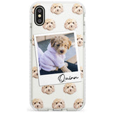 Cockapoo, Cream - Custom Dog Photo Slim TPU Phone Case Warehouse X XS Max XR