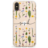 Custom Wildflower Lines Slim TPU Phone Case Warehouse X XS Max XR