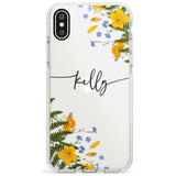 Custom Ferns & Flowers Slim TPU Phone Case Warehouse X XS Max XR