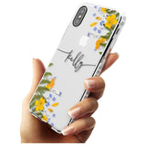 Custom Ferns & Flowers Slim TPU Phone Case Warehouse X XS Max XR