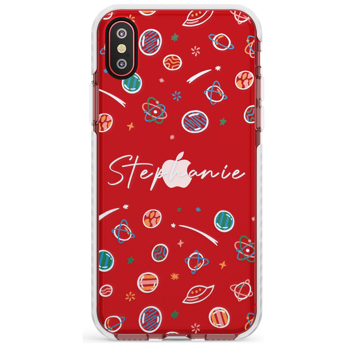 Customisable Space Pattern (Clear) Slim TPU Phone Case Warehouse X XS Max XR