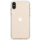 Personalised Spider Web Pattern Impact Phone Case for iPhone X XS Max XR