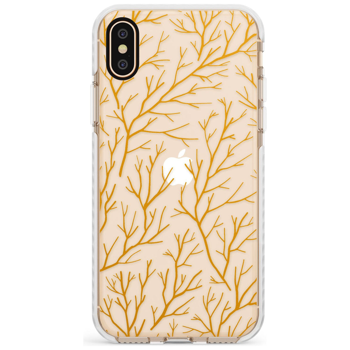 Personalised Bramble Branches Pattern Impact Phone Case for iPhone X XS Max XR