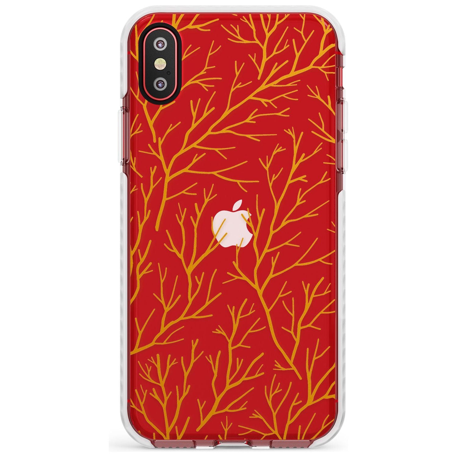 Personalised Bramble Branches Pattern Impact Phone Case for iPhone X XS Max XR
