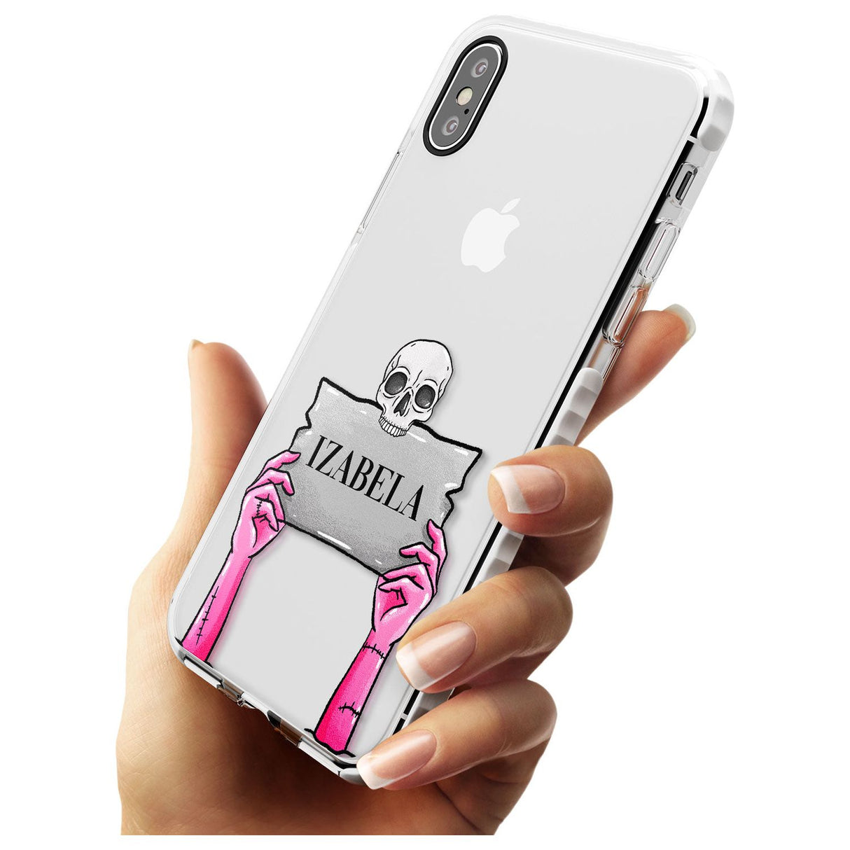 Personalised Grave Plaque Impact Phone Case for iPhone X XS Max XR