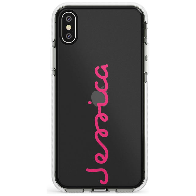 Personalised Summer Name Impact Phone Case for iPhone X XS Max XR