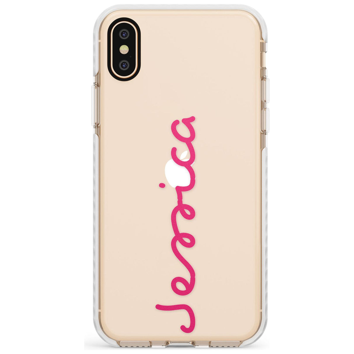 Personalised Summer Name Impact Phone Case for iPhone X XS Max XR