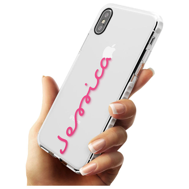 Personalised Summer Name Impact Phone Case for iPhone X XS Max XR