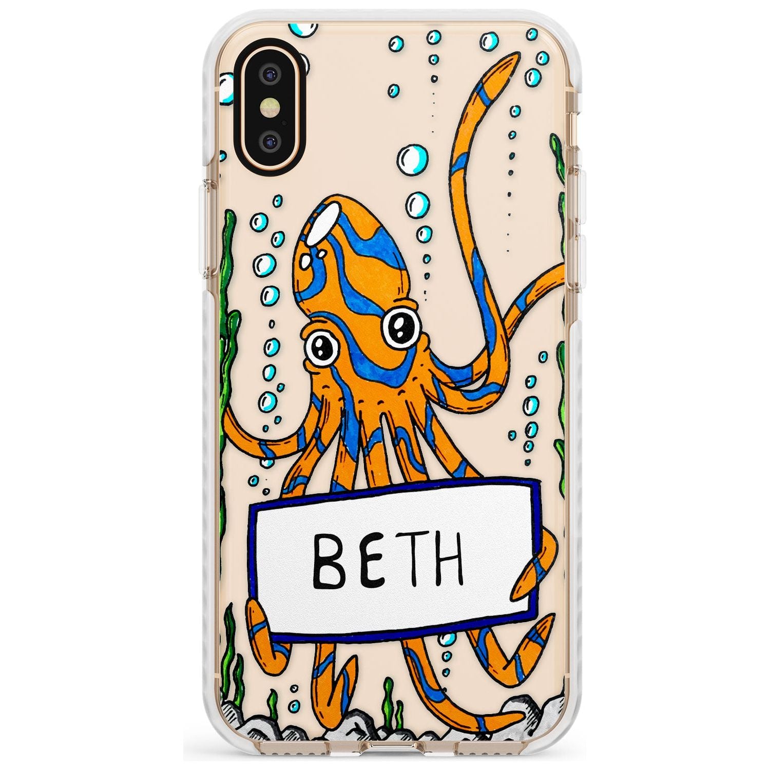 Personalised Custom Octo Impact Phone Case for iPhone X XS Max XR