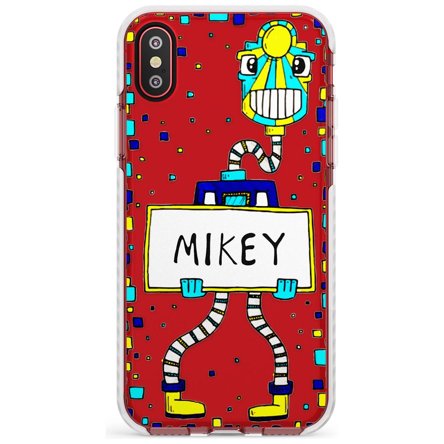 Personalised Custom Tubes Guy Impact Phone Case for iPhone X XS Max XR
