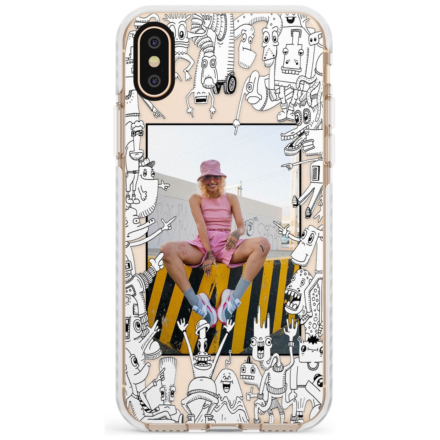 Personalised Look At This Photo Case Impact Phone Case for iPhone X XS Max XR