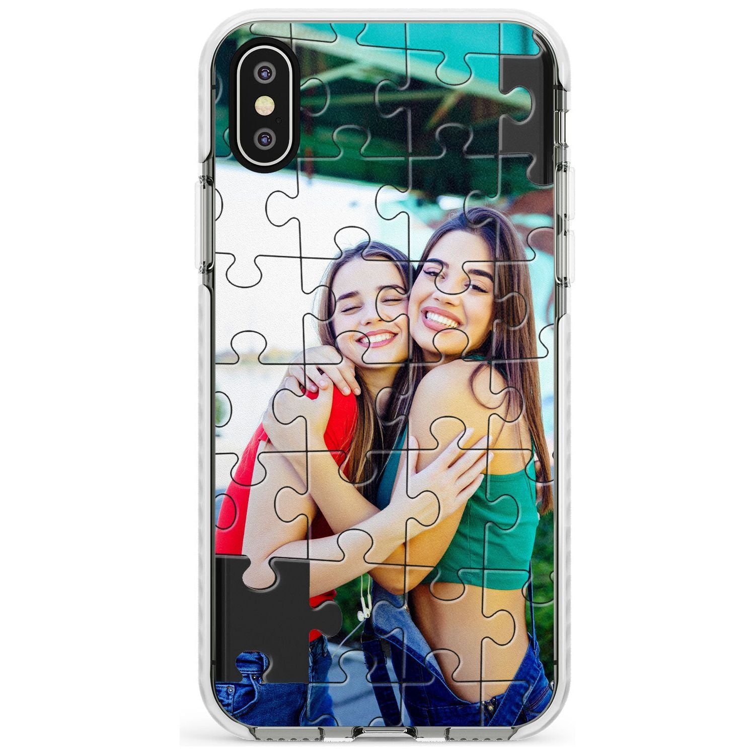 Personalised Jigsaw Puzzle Photo Impact Phone Case for iPhone X XS Max XR