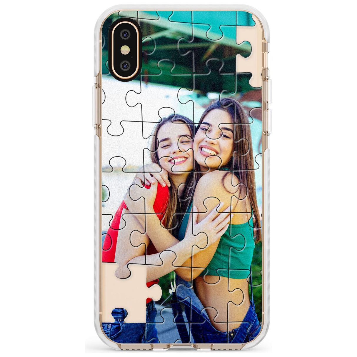 Personalised Jigsaw Puzzle Photo Impact Phone Case for iPhone X XS Max XR