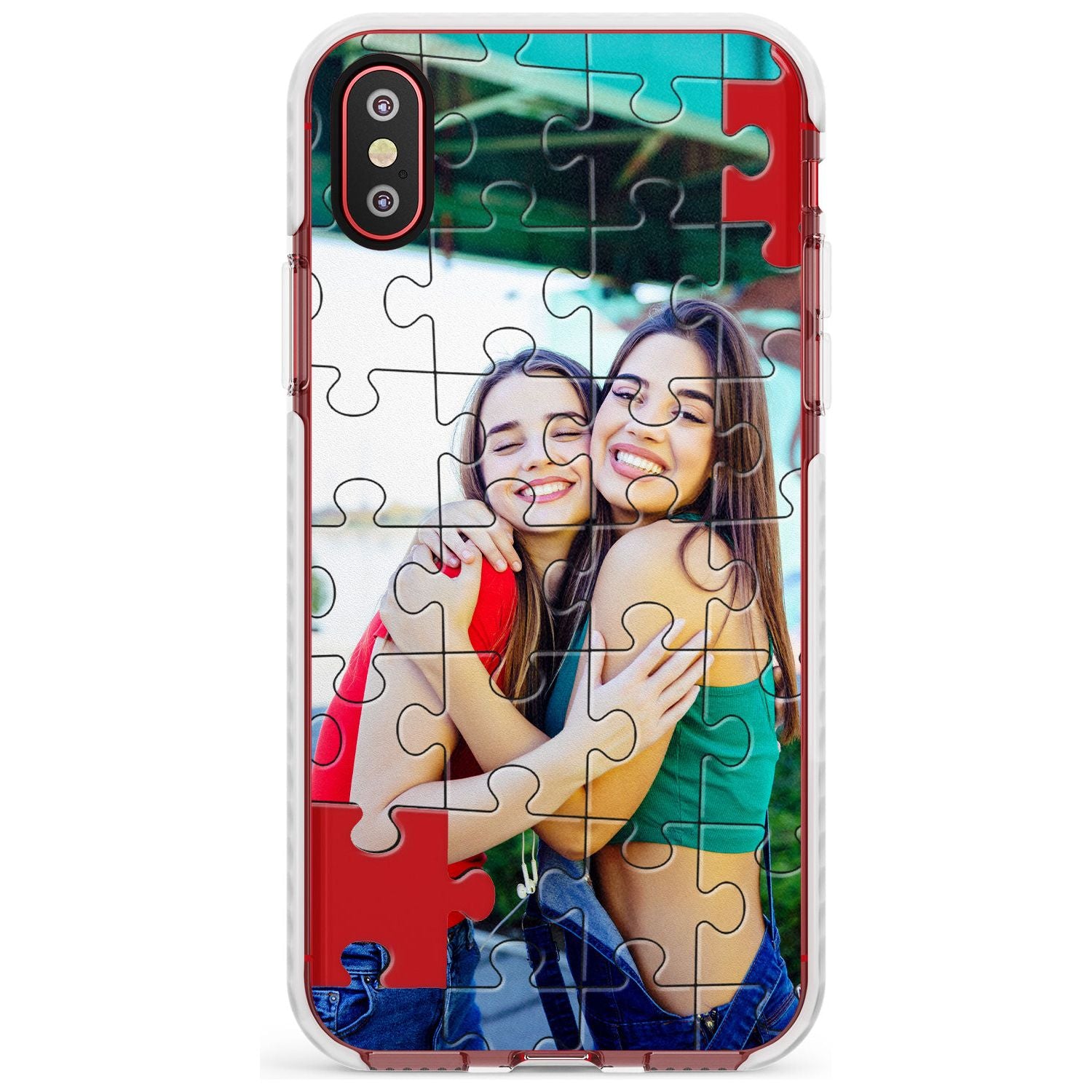 Personalised Jigsaw Puzzle Photo Impact Phone Case for iPhone X XS Max XR