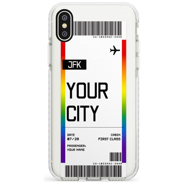 Pride Boarding Pass (Limited Edition) Phone Case for iPhone X XS Max XR