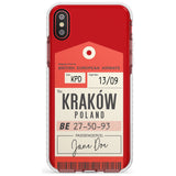 Custom Vintage BEA Luggage Tag Slim TPU Phone Case Warehouse X XS Max XR