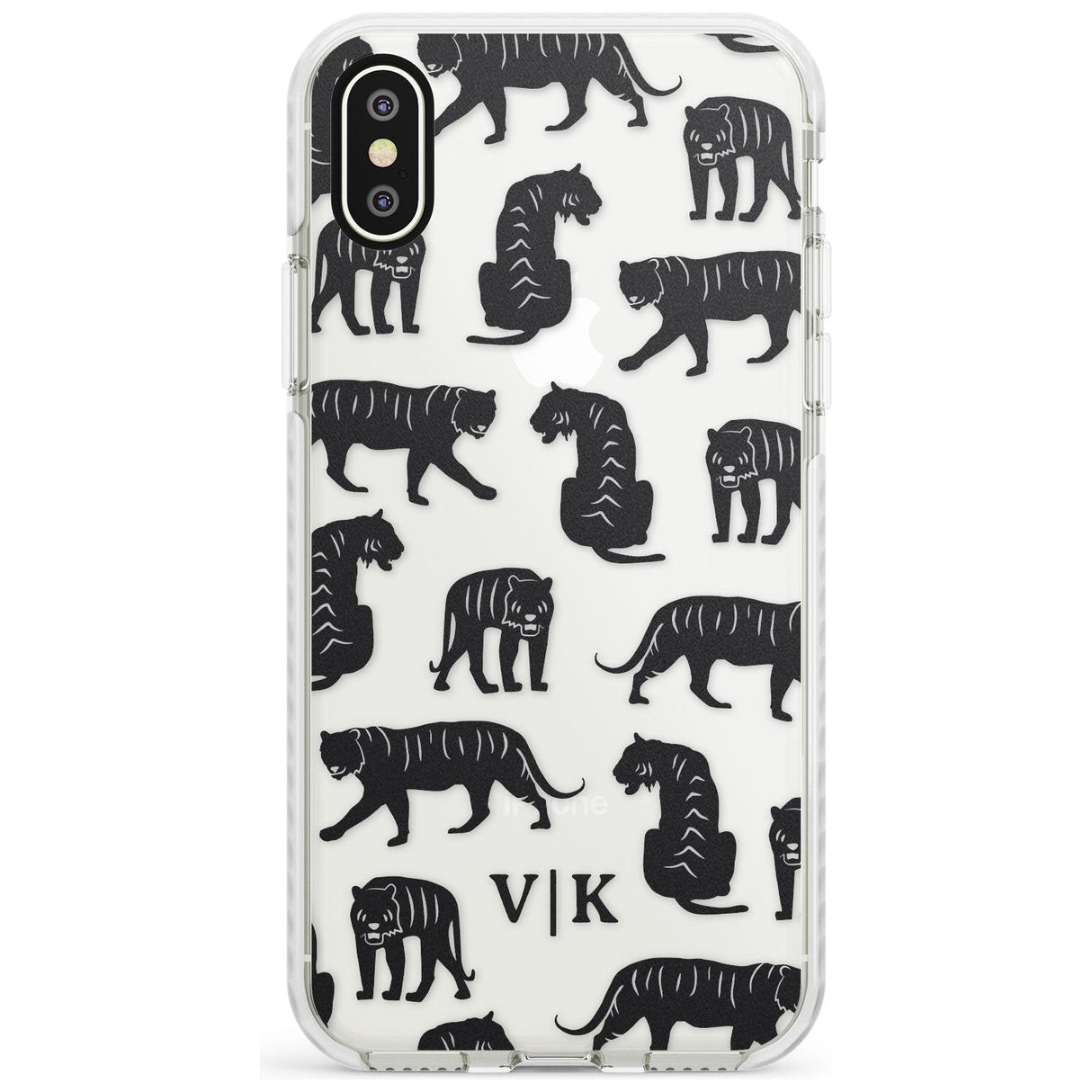 Tiger Silhouettes iPhone Case  Impact Case Custom Phone Case - Case Warehouse