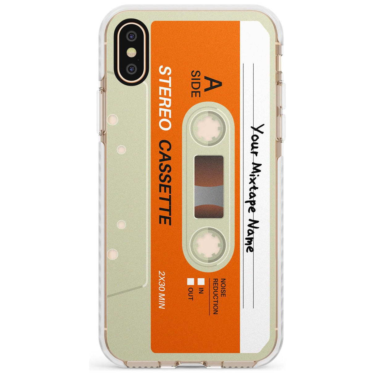 Classic Cassette Slim TPU Phone Case Warehouse X XS Max XR