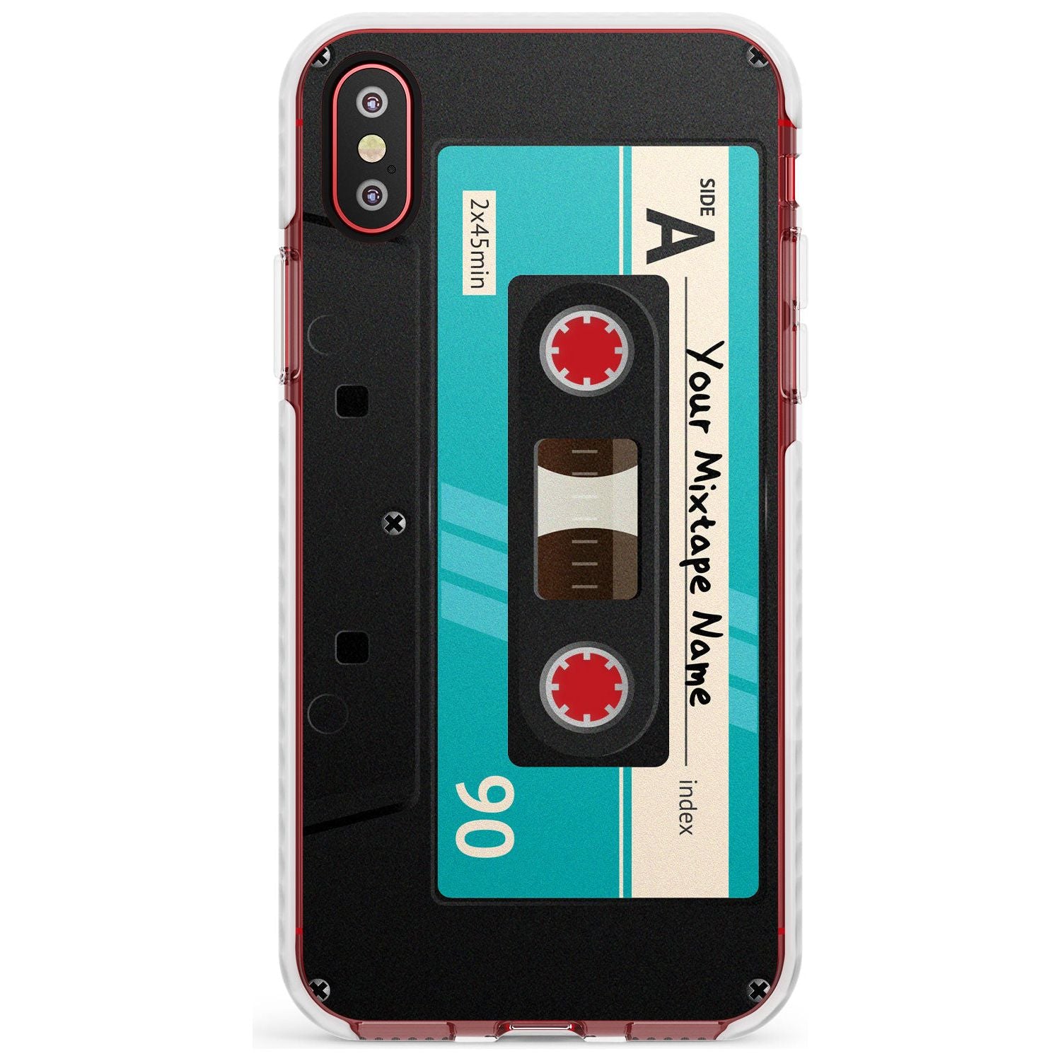 Dark Cassette Slim TPU Phone Case Warehouse X XS Max XR