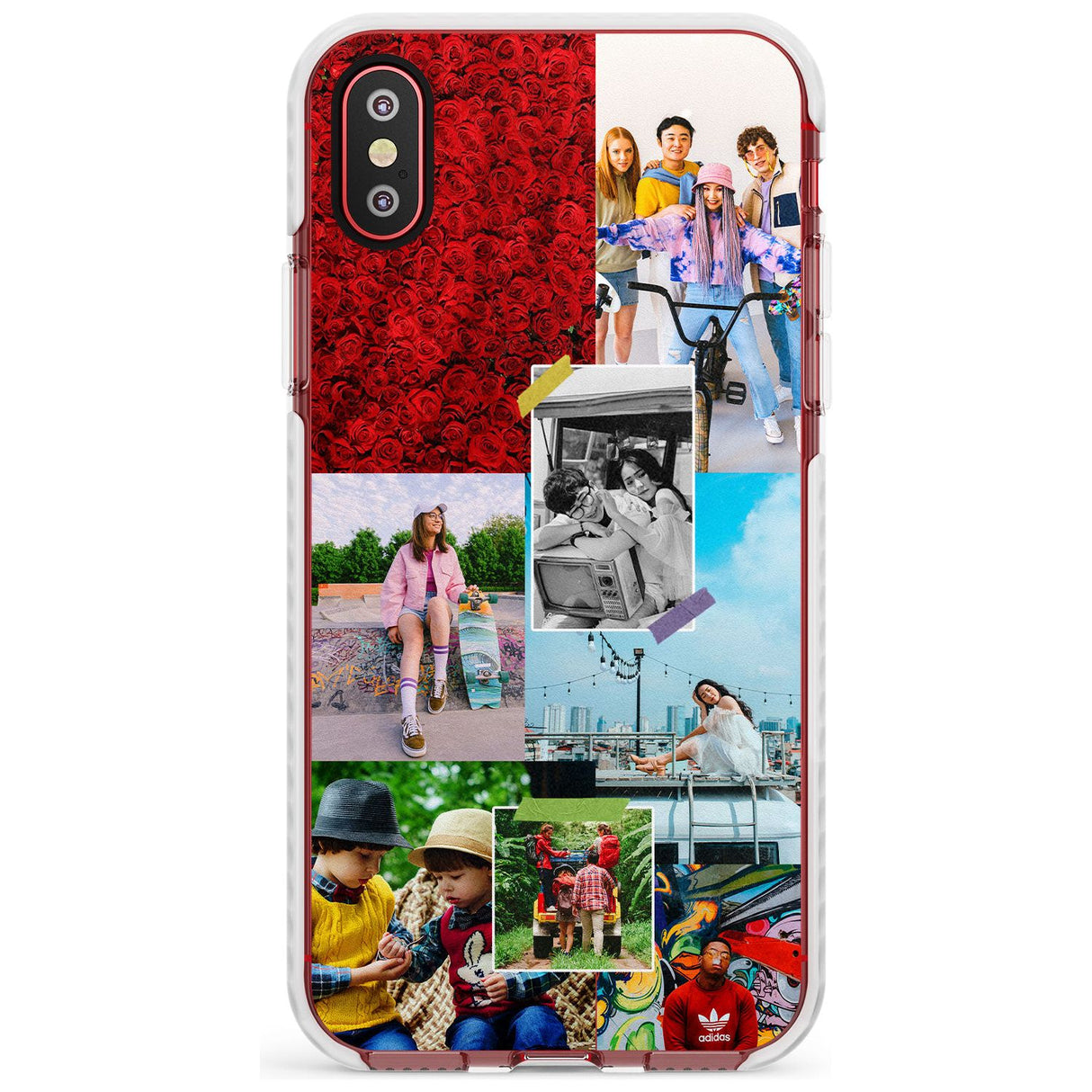 Personalised Photo Collage Impact Phone Case for iPhone X XS Max XR