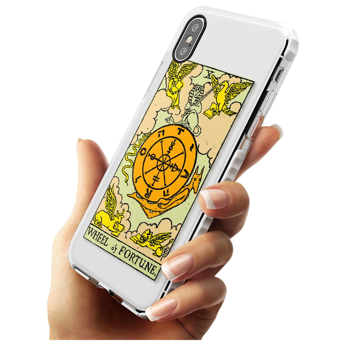 Wheel of Fortune Tarot Card - Colour Slim TPU Phone Case Warehouse X XS Max XR