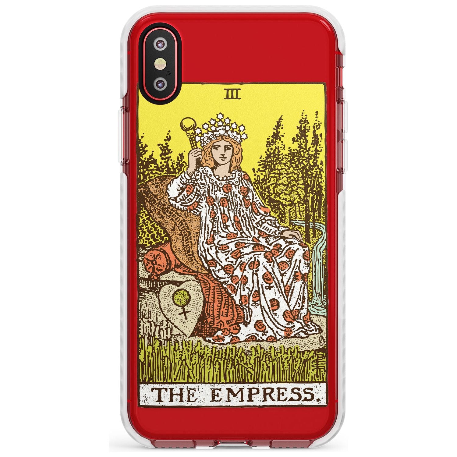 The Empress Tarot Card - Colour Slim TPU Phone Case Warehouse X XS Max XR