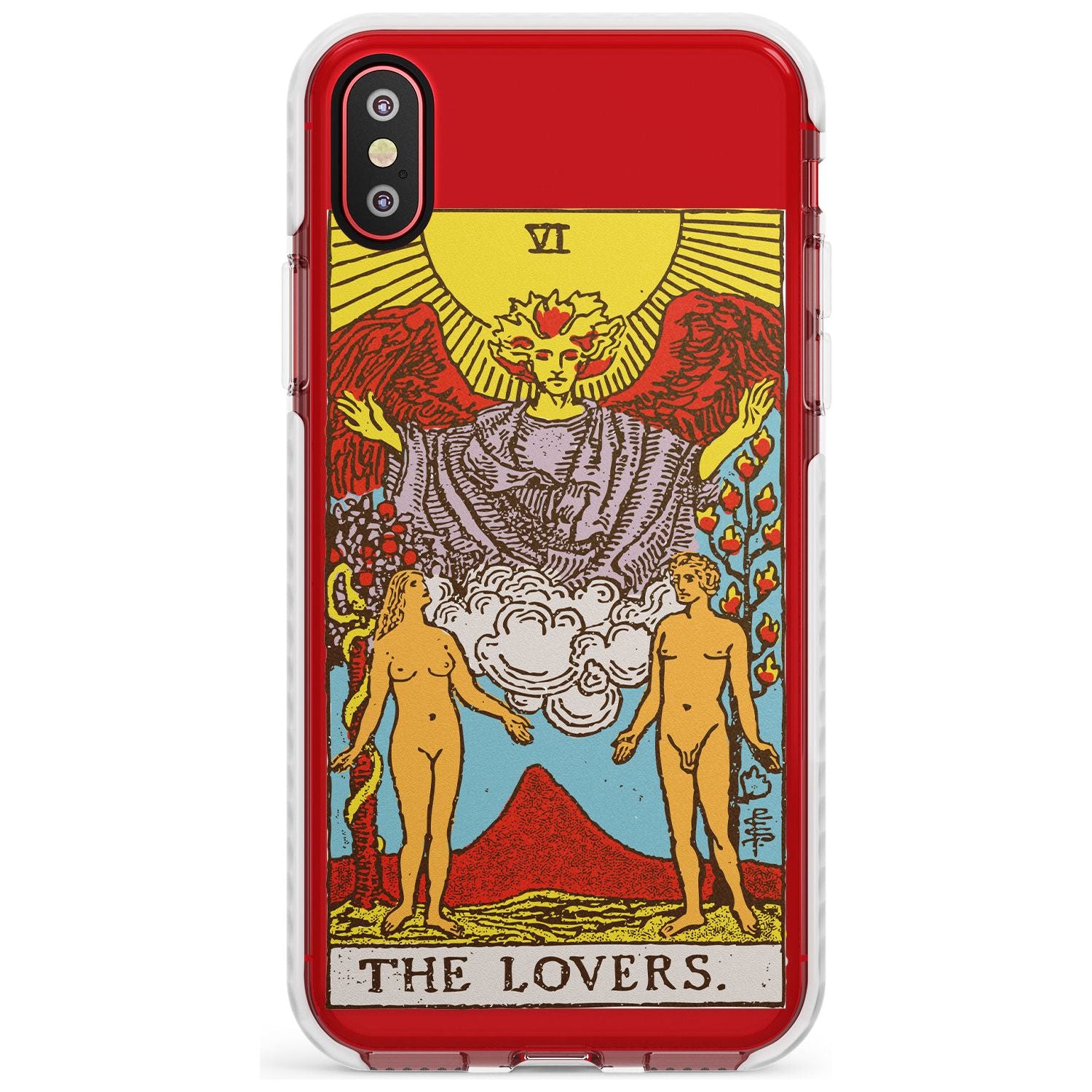 The Lovers Tarot Card - Colour Slim TPU Phone Case Warehouse X XS Max XR
