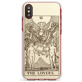 The Lovers Tarot Card - Solid Cream Slim TPU Phone Case Warehouse X XS Max XR