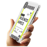 Buenos Aires Boarding Pass iPhone Case   Custom Phone Case - Case Warehouse