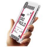 São Paulo Boarding Pass iPhone Case   Custom Phone Case - Case Warehouse