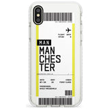 Manchester Boarding Pass  Impact Case Custom Phone Case - Case Warehouse