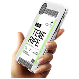 Tenerife Boarding Pass iPhone Case   Custom Phone Case - Case Warehouse