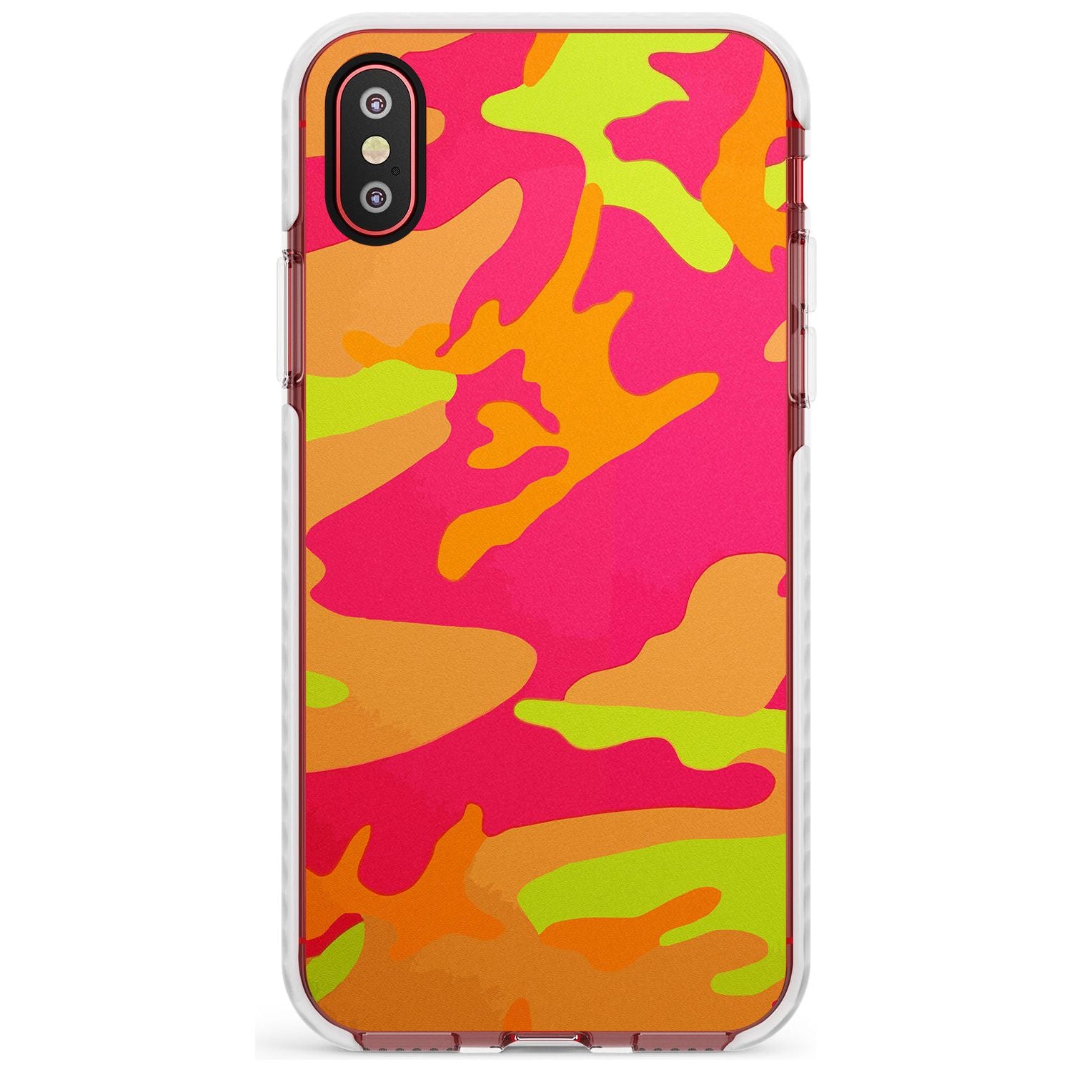 Neon Camo Impact Phone Case for iPhone X XS Max XR