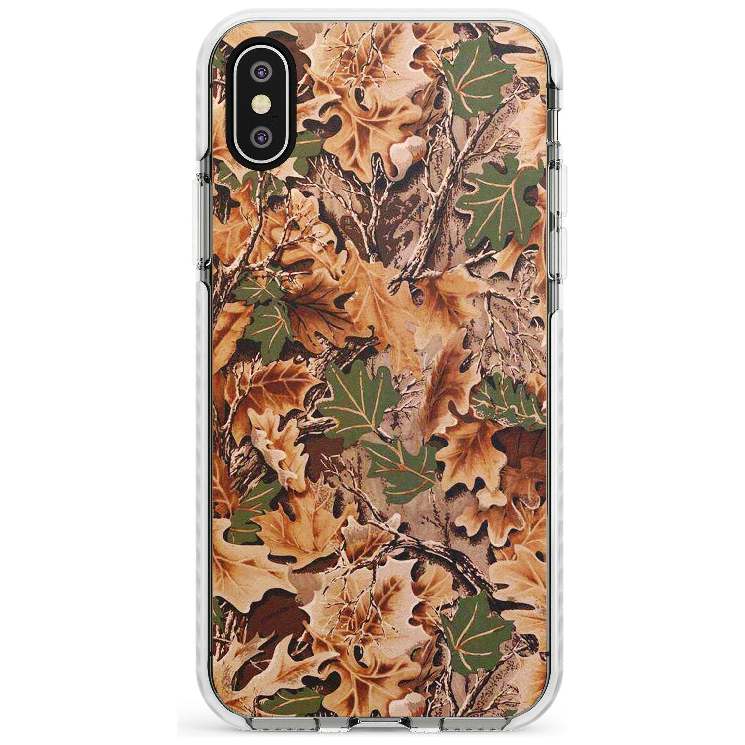 Leaves Camo Impact Phone Case for iPhone X XS Max XR