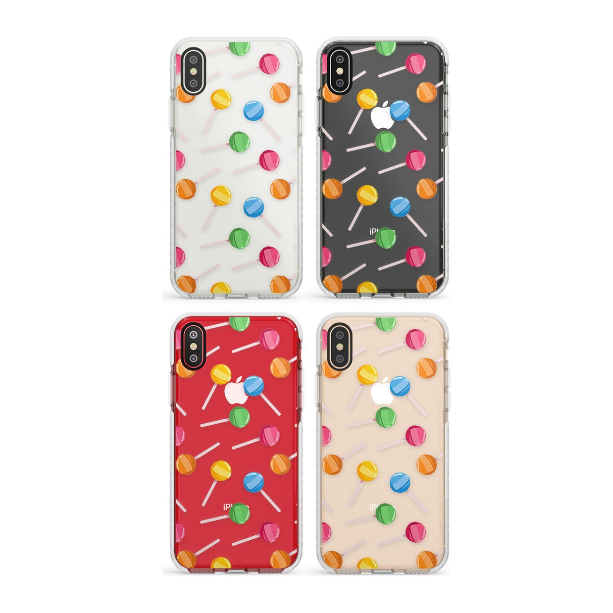 Lollipop Pattern Phone Case for iPhone X XS Max XR