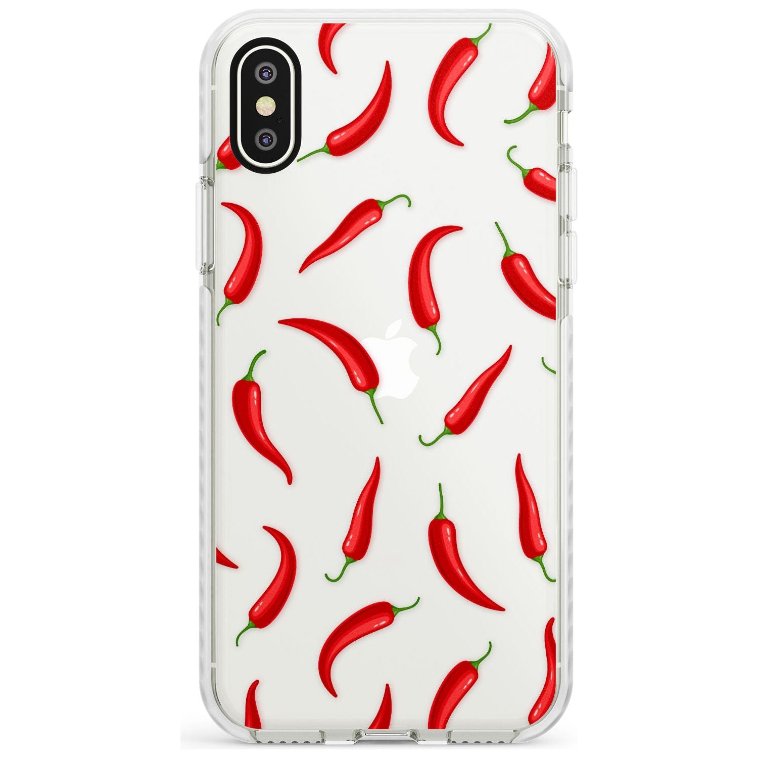Chilly Pattern Impact Phone Case for iPhone X XS Max XR