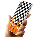 Checkered Fire iPhone Case   Phone Case - Case Warehouse