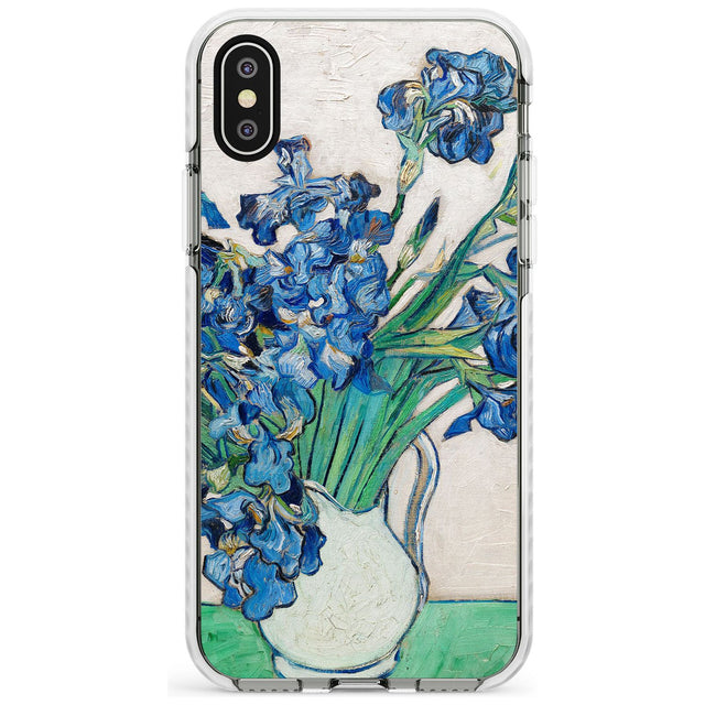 Irises by Vincent Van Gogh Slim TPU Phone Case Warehouse X XS Max XR