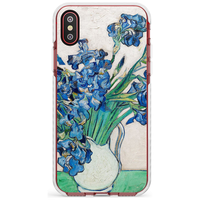 Irises by Vincent Van Gogh Slim TPU Phone Case Warehouse X XS Max XR